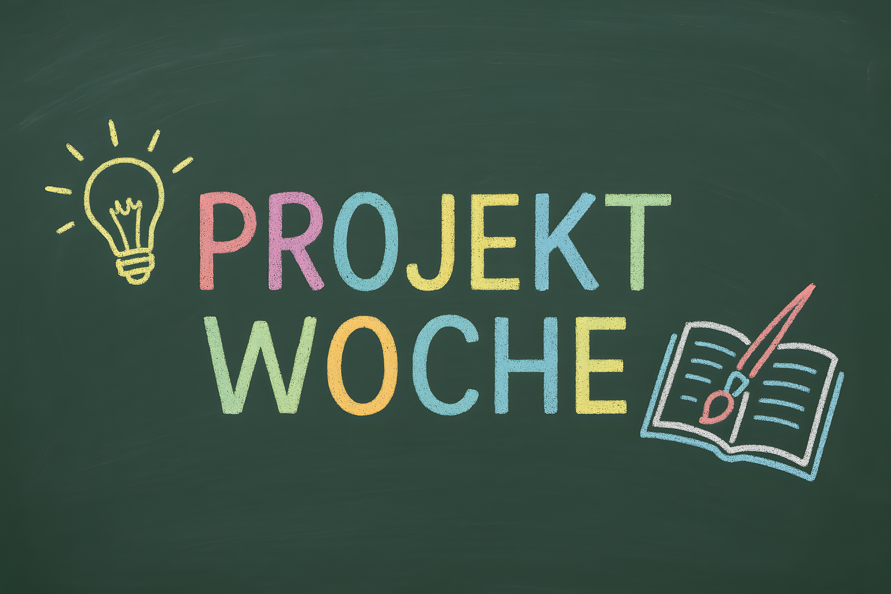 Kreative Projektwoche - Tafeldesign in Pastellfarben kostenlos herunterladen