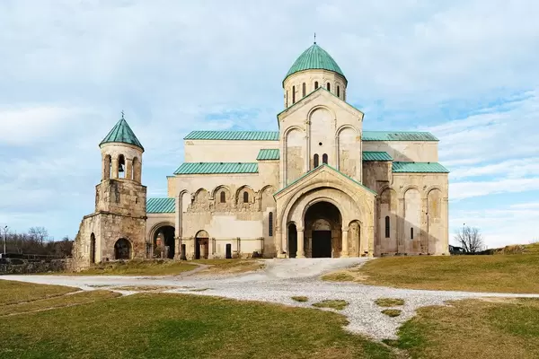 11th-century orthodox Bagrati Cathedral in Kutaisi, Georgia