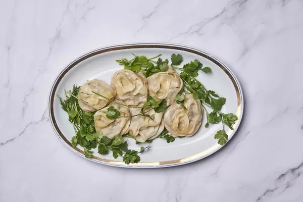 22. Traditional Central Asian food - Manti on plate.jpg