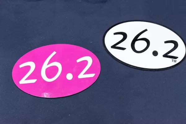 26.2 Miles Sticker