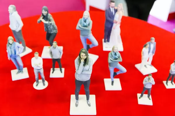 3D.me figures - Gamescom 2017, Cologne