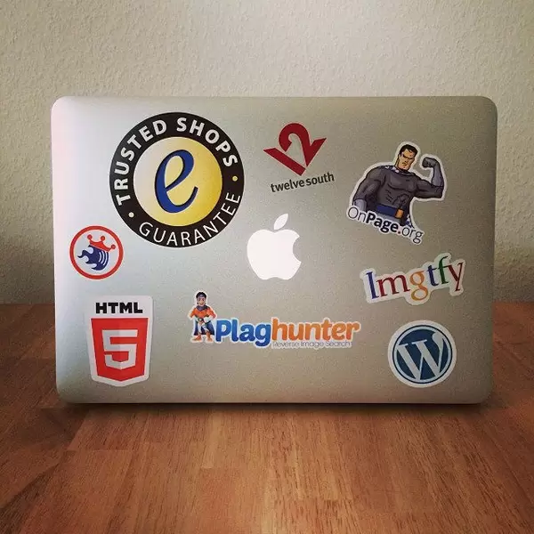 #4sqcamp Sticker mit Ehrenplatz. :)