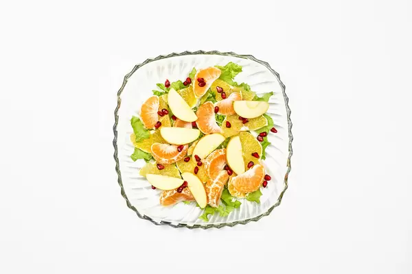 A bowl of ripe fruits mixture