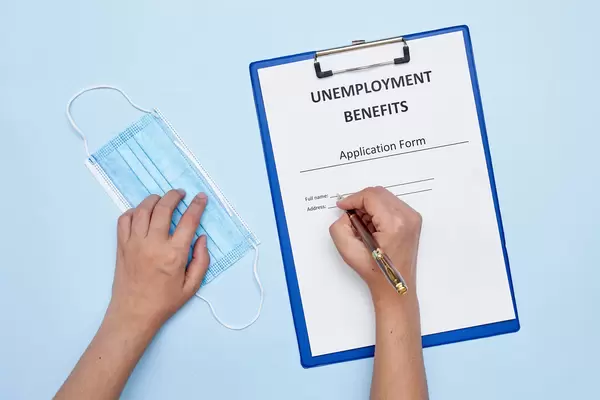 A person lost job because of COVID-19 and applying for Unemployment benefits
