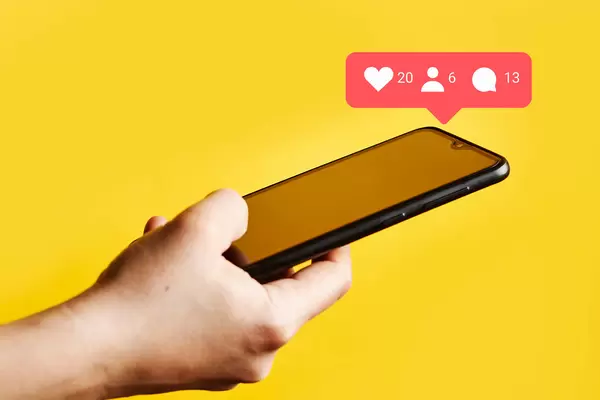 A person using instagram