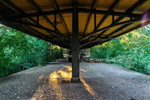 Abandoned train station