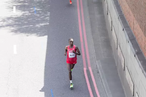 Abdi Hakin Ulad (Marathon Finale) bei den IAAF Leichtathletik-Weltmeisterschaften 2017 in London