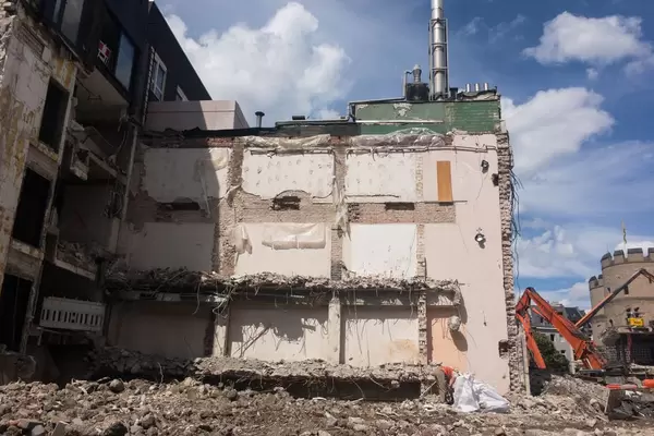 Abgerissenes Theatro in Köln