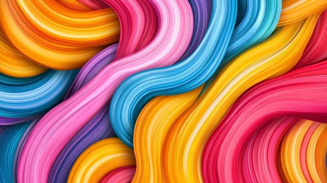 Abstrakte bunte Farbwirbel als Hintergrund