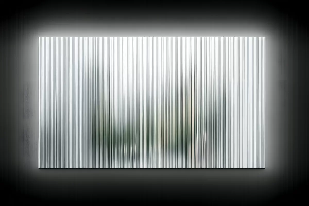 Abstrakte Streifentextur auf leuchtendem Hintergrund