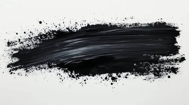 Abstraktes Schwarz-Weiß-Farbspritzer-Gemälde