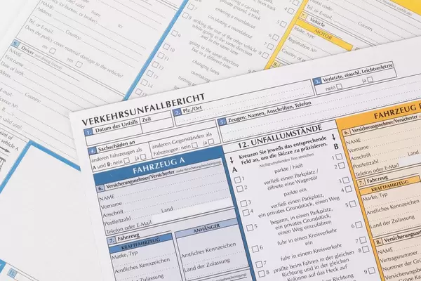 Accident statement report