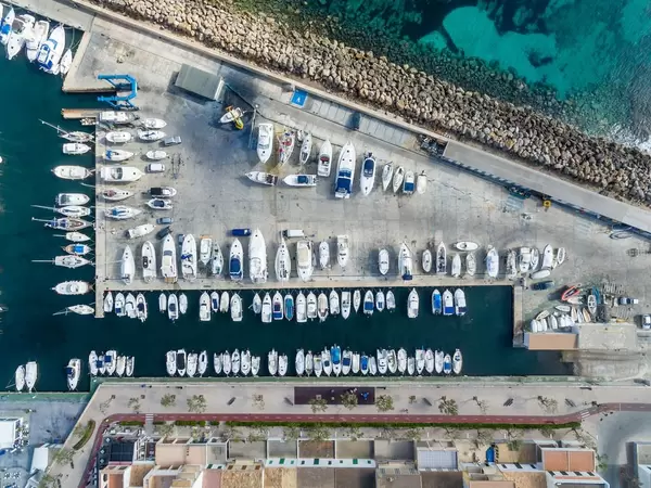 Aerial of Club Nàutic Ca'n Picafort