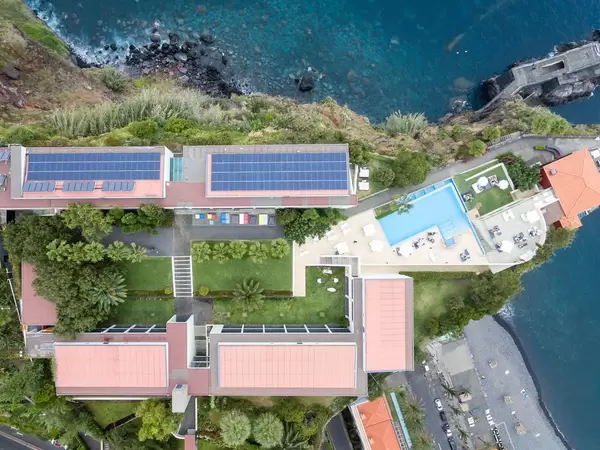 Aerial of Hotel Estalagem da Ponta do Sol