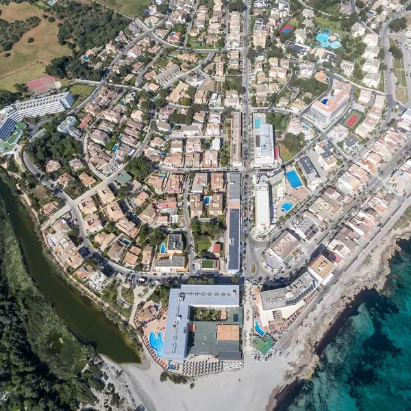 Aerial Photography of Can Picafort