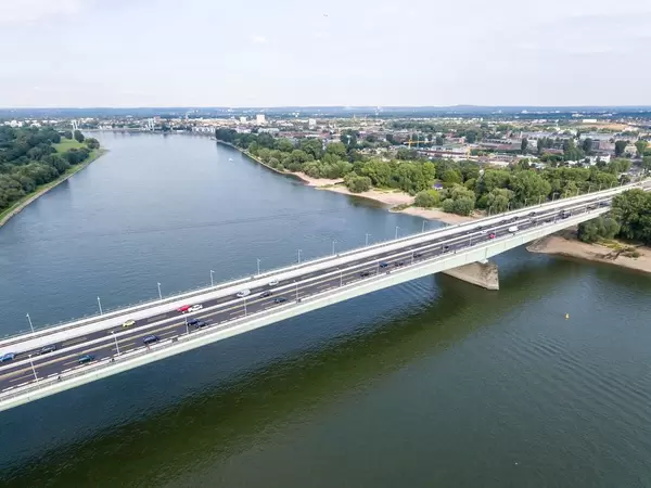 Aerial Photography: Zoobrücke Cologne