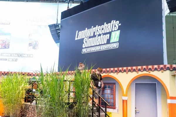 Agricultural Simulator 17 Platinum Edition Poster - Gamescom 2017, Cologne