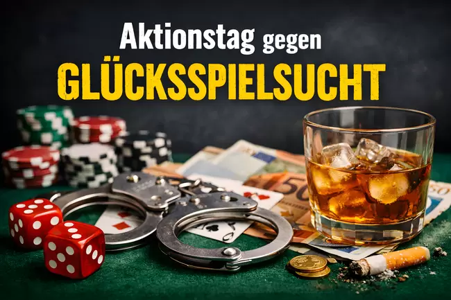 Aktionstag gegen Glücksspielsucht am 25. September