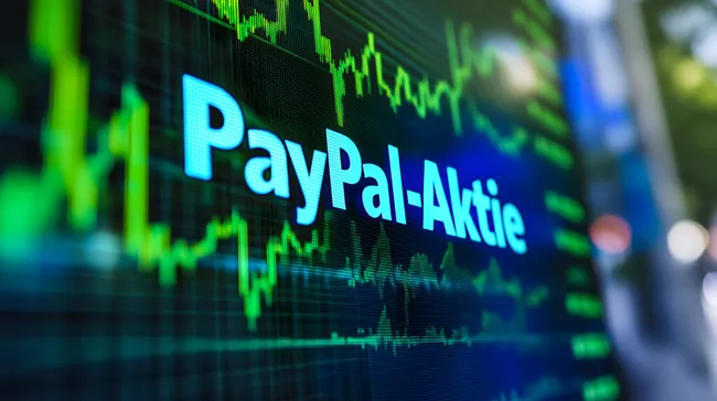 Aktuelle Börsenkurse auf digitalem Finanzdisplay