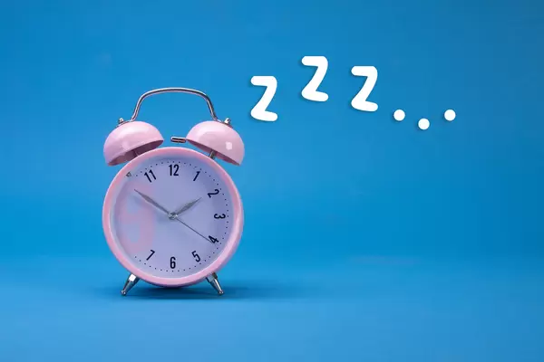 Alarm clock with z letters