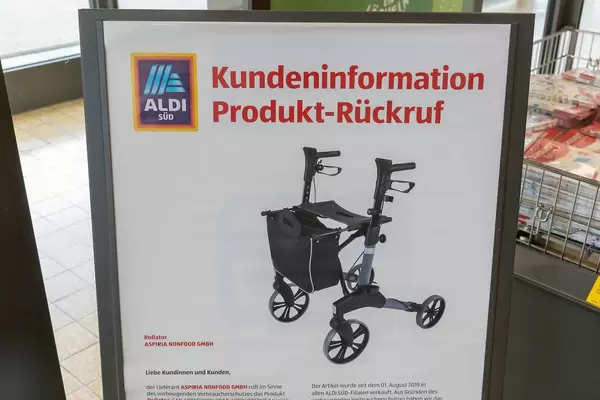 Aldi Rollator Aspiria - Produktrückruf | Kostenloses Stockfoto