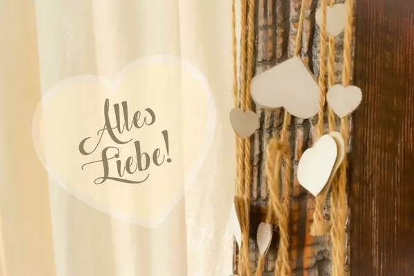 Alles Liebe von Herzen