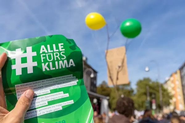 #AllesfürsKlima: Der Hashtag zum weltweiten Klimastreik-Protesttag, zur Abwendung der Klimakrise