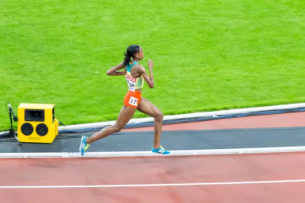 Almaz Ayana beim 10.000 Finale der Frauen