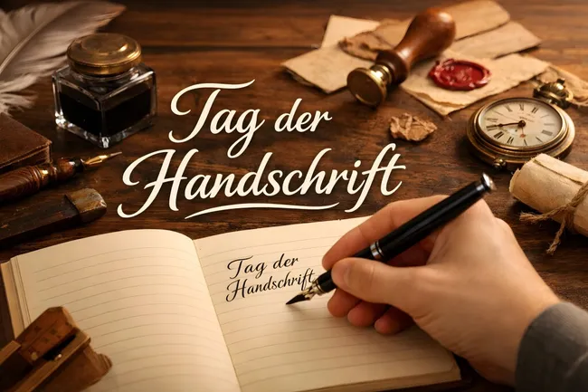 Tag der Handschrift am 23. Januar