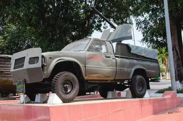 Alter amerikanischer Truck von Toyota