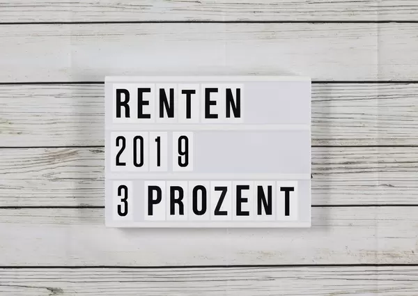 Altersvorsorge: Renten sollen 2019 um mehr als drei Prozent steigen