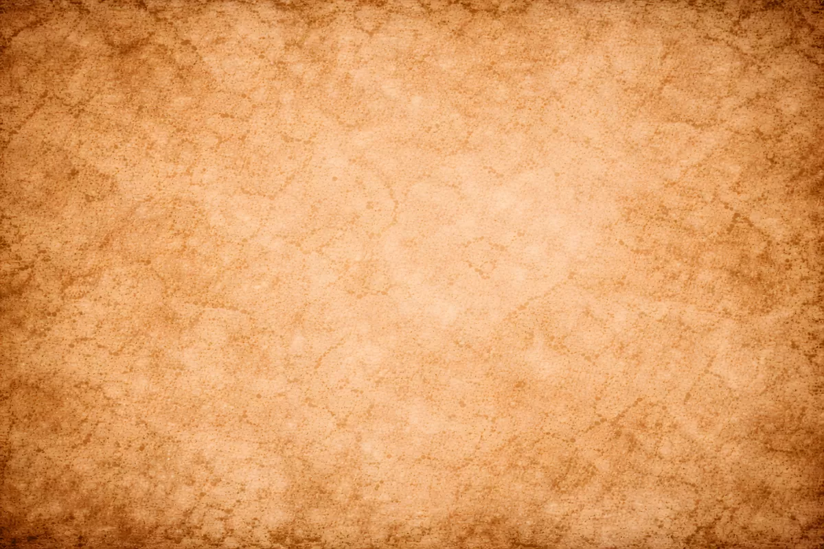 Altes Pergament mit verwitterter brauner Textur