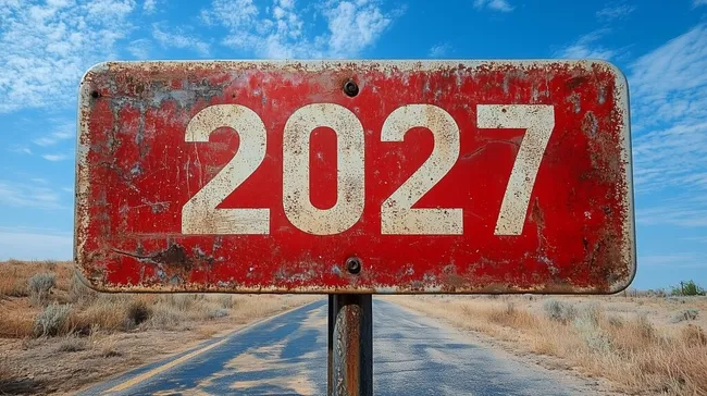 Altes, verwittertes Straßenschild aus Metall