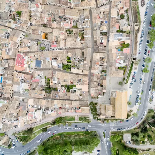 Altstadt Alcudia von oben