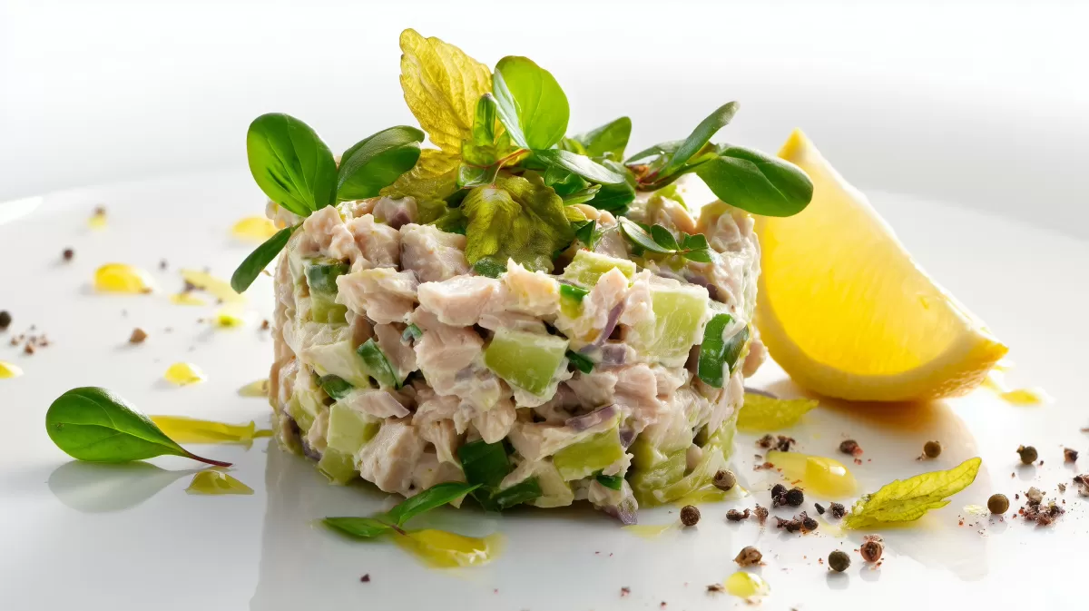 American Style Thunfischsalat mit Zitrone und Kräutern