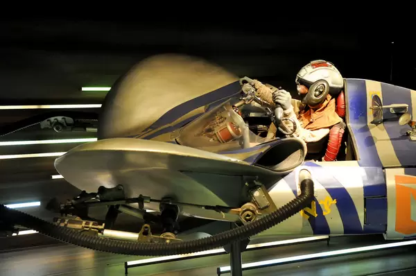 Anakin Skywalker im Pod Racer