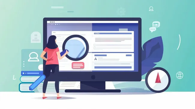 Analyse einer Website-Optimierung mit digitalen Werkzeugen