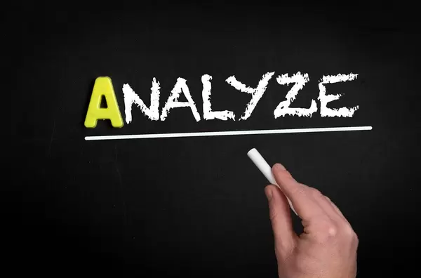 Analyze text on blackboard