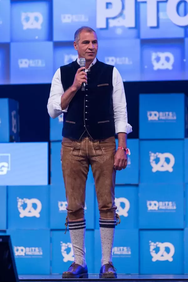 Andreas Etten auf der Bühne