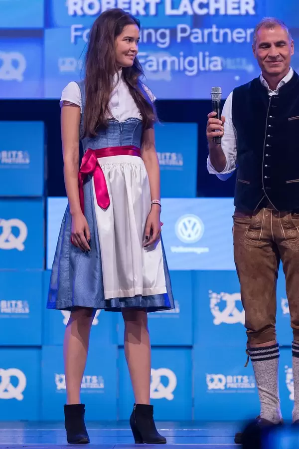 Laura Grimmelmann und Andreas Etten auf der Bits and Pretzels 2018