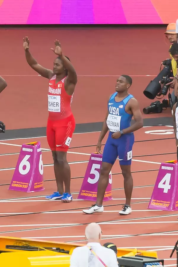 Andrew Fisher und Christian Coleman