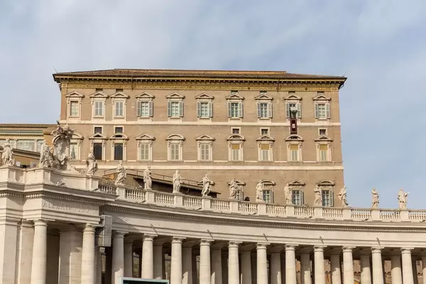 Angelus at the Vatikan in Rome