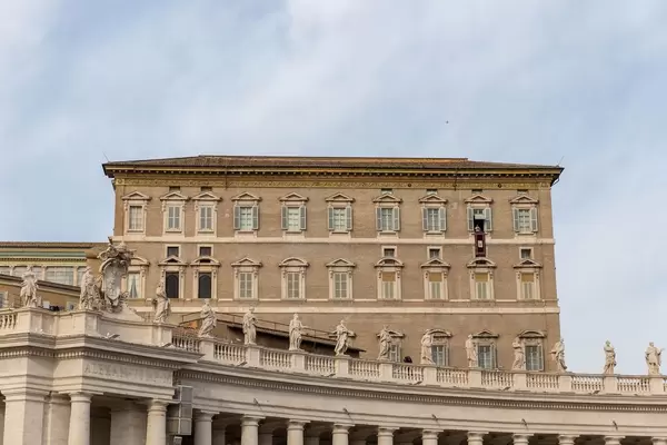 Angelus auf dem Peterplatz im Vatikan