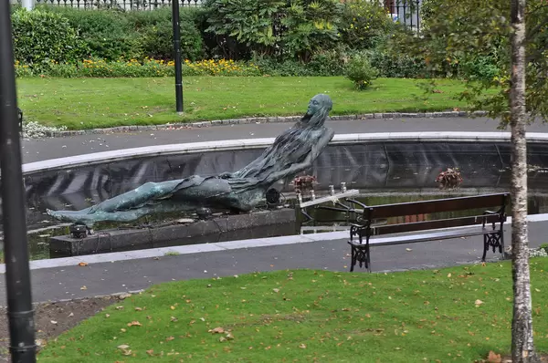 Anna Livia "Floozie" in Dublin (nackte Statue)