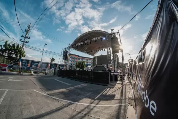 Another shot of the Music Festival stage