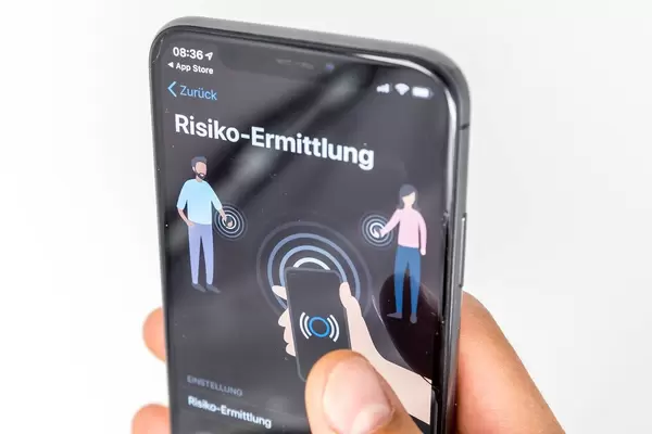 Ansteckungsrisiko-Ermittlung erfolgt über Bluetooth. Die App schützt die Privatsphäre der Nutzer