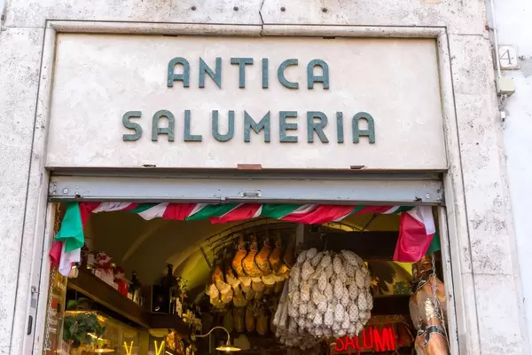 Antica Salumeria - italienischer Wurstwarenverkäufer in Rom