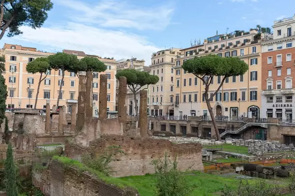 Antike Ruinen in Rom - Largo di Torre Argentina