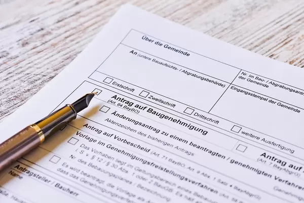 Antrag auf Baugenehmigung