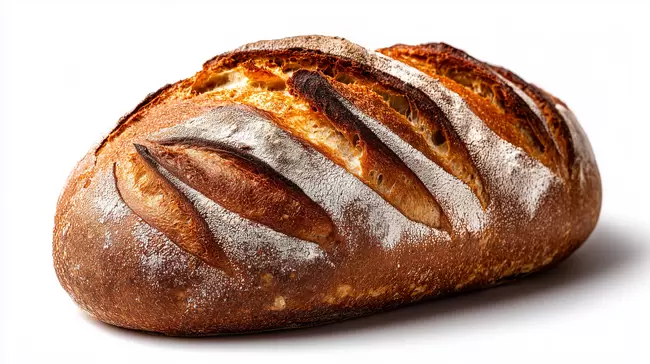 Appetitlicher Bauernlaib - Rustikales Brot mit Kruste